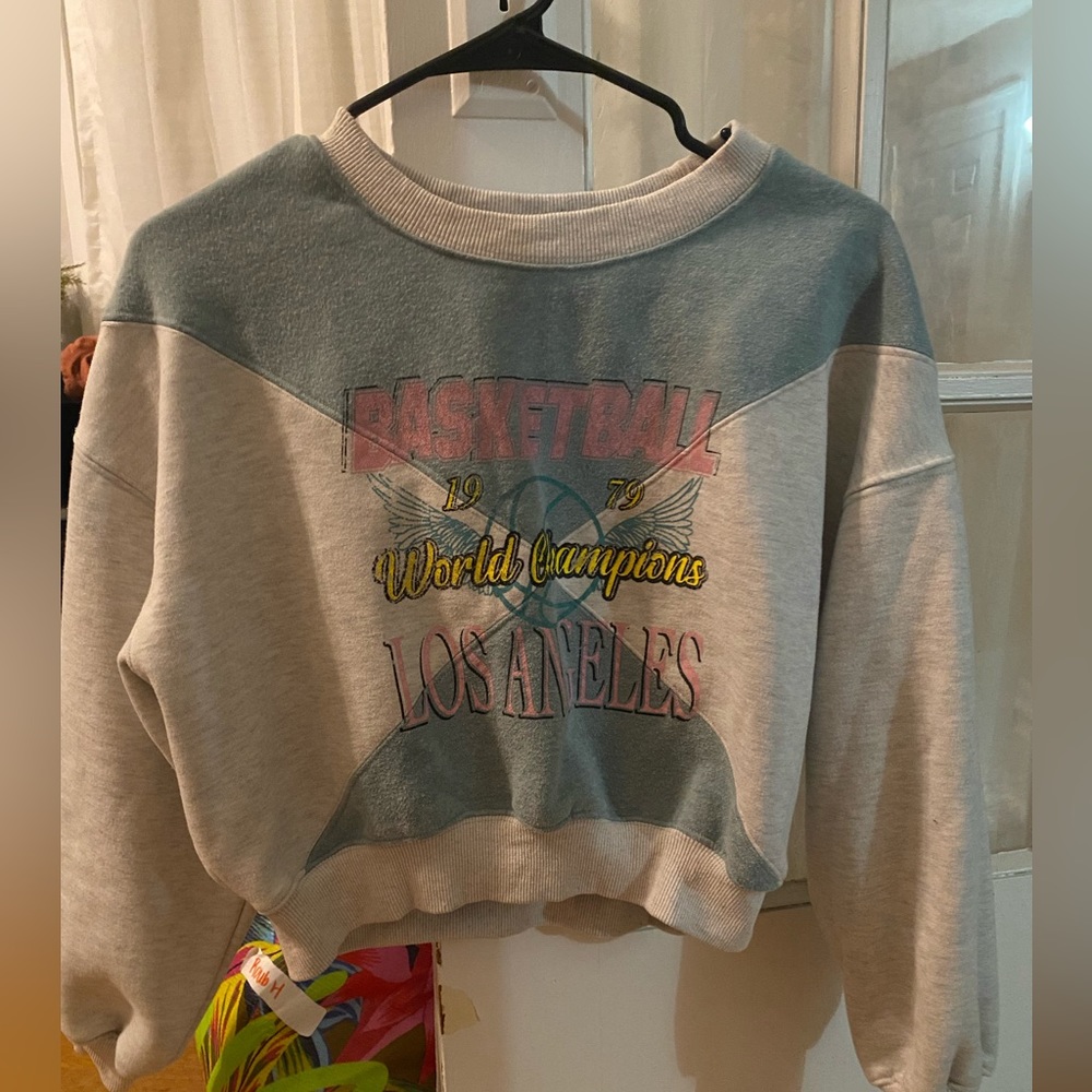 Princess Polly cropped sweatshirt